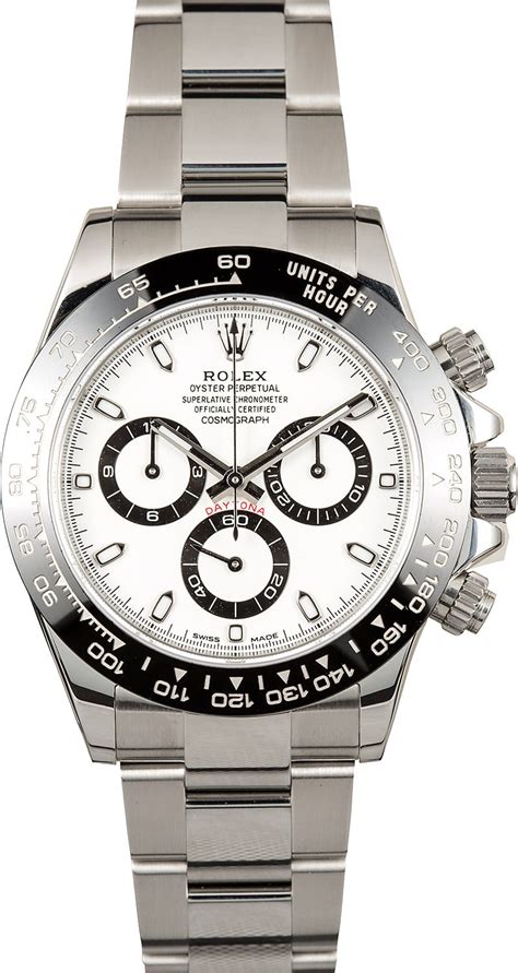 rolex cosmograph daytona white dial price|Rolex daytona color chart.